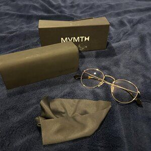 MVMT Gold Glasses (no prescription)
